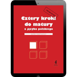 Cztery kroki do matury z języka polskiego. Matura 2023. Zakres podstawowy [E-Book] [pdf]