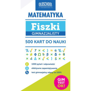 Matematyka Fiszki gimnazjalisty [E-Book] [epub]