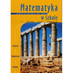 Matematyka w Szkole. Czasopismo dla nauczycieli szkół średnich. Nr 10 [E-Book] [pdf]