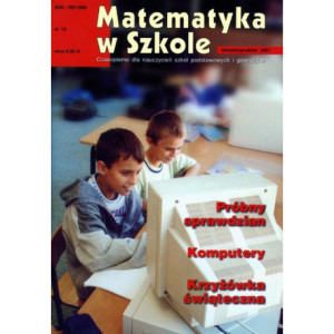 Matematyka w Szkole. Czasopismo dla nauczycieli szkół podstawowych i gimnazjów. Nr 12 [E-Book] [pdf]