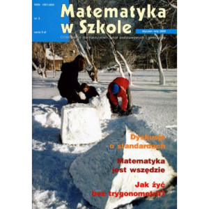 Matematyka w Szkole. Czasopismo dla nauczycieli szkół podstawowych i gimnazjów. Nr 3 [E-Book] [pdf]