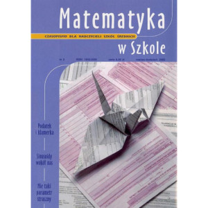 Matematyka w Szkole. Czasopismo dla nauczycieli szkół średnich. Nr 2 [E-Book] [pdf]