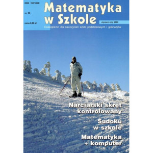 Matematyka w Szkole. Czasopismo dla nauczycieli szkół podstawowych i gimnazjów. Nr 33 [E-Book] [pdf]