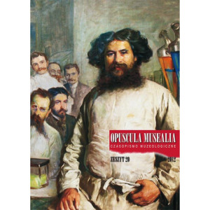 Opuscula Musealia, z. 20 [E-Book] [pdf]