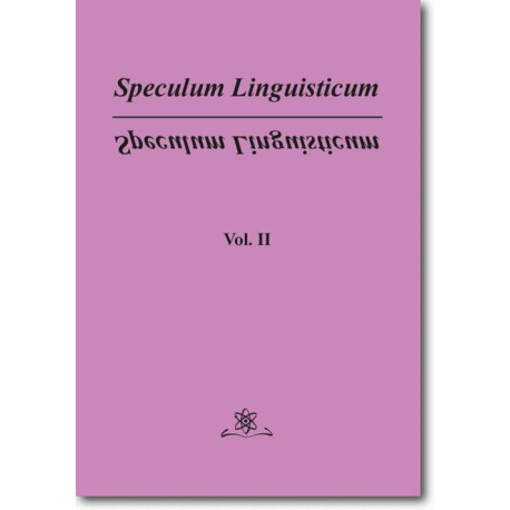 Speculum Linguisticum Vol. 2 [E-Book] [pdf]