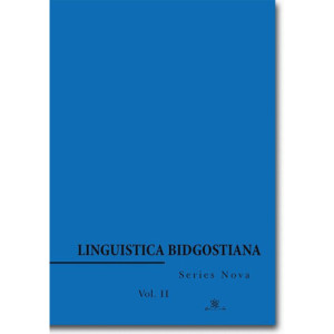 Linguistica Bidgostiana. Series nova. Vol. 2 [E-Book] [pdf]