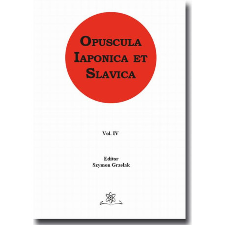 Opuscula Iaponica et Slavica Vol. 4 [E-Book] [pdf]