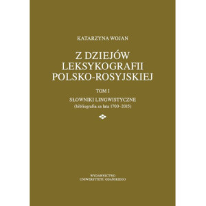 Z dziejów leksykografii polsko-rosyjskiej [E-Book] [pdf]