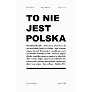 To nie jest Polska [E-Book] [mobi]