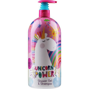 Bi-es Kids Unicorn Żel pod prysznic i szampon 2w1 Power 1000ml