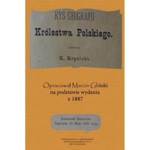 Rys geografii Królestwa Polskiego 1887 opracowanie [E-Book] [epub]