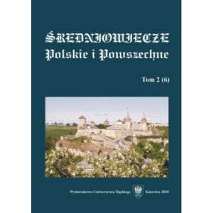 "Średniowiecze Polskie i Powszechne". T. 2 (6) [E-Book] [pdf]