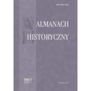 Almanach Historyczny, t. 17, z. 1 [E-Book] [pdf]