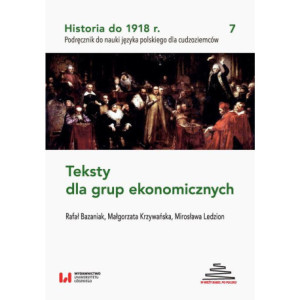Historia do 1918 r. Teksty dla grup ekonomicznych [E-Book] [pdf]
