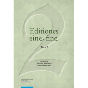 Editiones sine fine. Tom 2 [E-Book] [pdf]