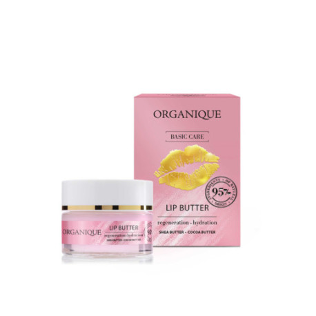 ORGANIQUE Basic Care Masło do ust regenerująco-nawilżające 15ml