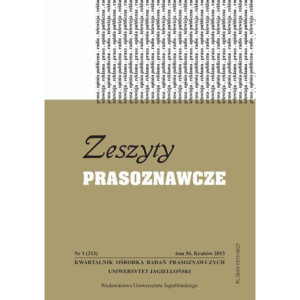 Zeszyty Prasoznawcze Nr 1 (213) 2013 [E-Book] [pdf]