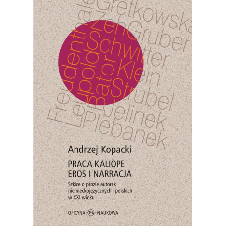 Praca Kaliope. Eros i narracja Szkice o prozie autorek niemieckojęzycznych i polskich w XXI wieku [E-Book] [pdf]