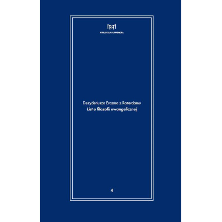 Dezyderiusza Erazma z Rotterdamu "List o filozofii ewangelicznej" [E-Book] [pdf]