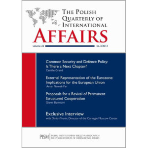 The Polish Quarterly of International Affairs 3/2013 [E-Book] [epub]