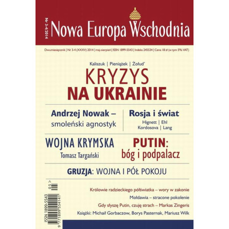 Nowa Europa Wschodnia 3-4/2014. Kryzys na Ukrainie [E-Book] [mobi]