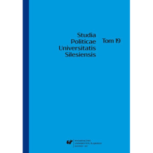 "Studia Politicae Universitatis Silesiensis". T. 19 [E-Book] [pdf]
