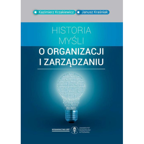 Historia myśli o organizacji i zarządzaniu [E-Book] [pdf]