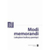 Modi memorandi [E-Book] [epub]