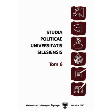Studia Politicae Universitatis Silesiensis. T. 6 [E-Book] [pdf]