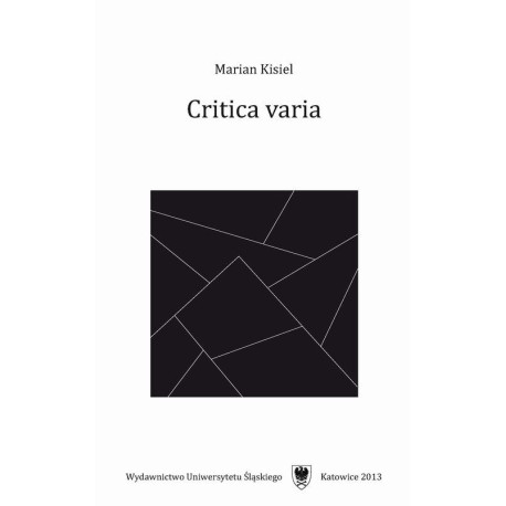 Critica varia [E-Book] [pdf]