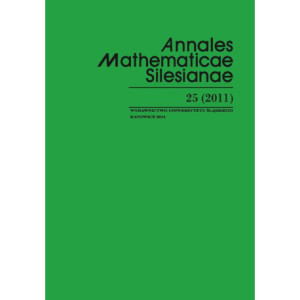 Annales Mathematicae Silesianae. T. 25 (2011) [E-Book] [pdf]