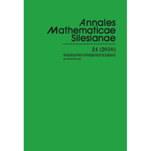 Annales Mathematicae Silesianae. T. 24 (2010) [E-Book] [pdf]