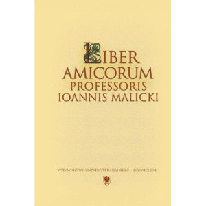 Liber amicorum Professoris Ioannis Malicki [E-Book] [pdf]