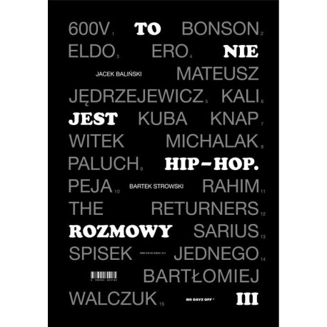 To nie jest hip-hop. Rozmowy III [E-Book] [epub]