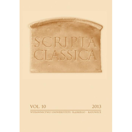 Scripta Classica. Vol. 10 [E-Book] [pdf]