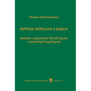 Definicje deiktyczne a pojęcia [E-Book] [pdf]