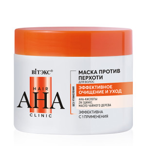 Belita Hair AHA Clinic Maseczka przeciwłupieżowa do włosów, 300 ml