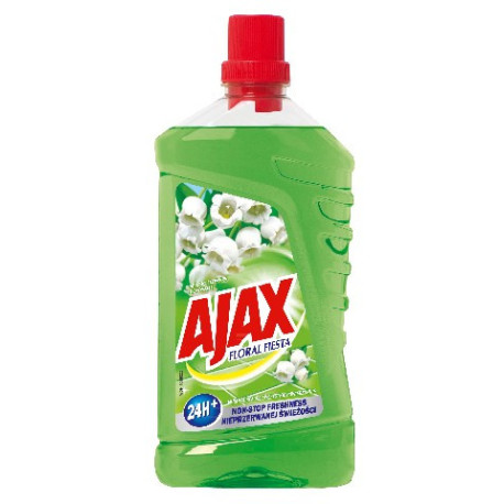 Ajax Płyn uniwersalny Floral Fiesta  Zielony Wiosenny bukiet Konwalie 1000ml