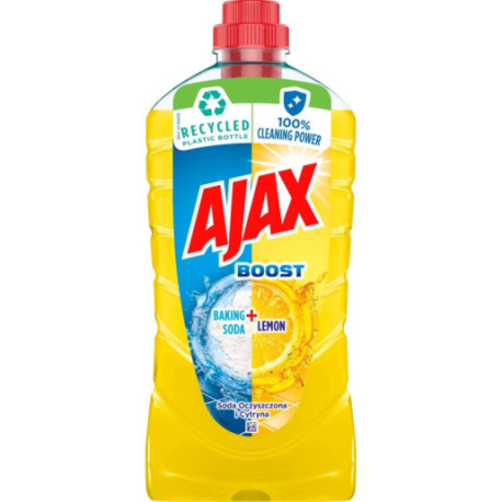 AJAX Boost Uniwersalny Płyn do czyszczenia - soda oczyszczona+cytryna 1000ml