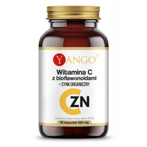 Yango Witamina C z bioflawonoidami i cynk 90 k