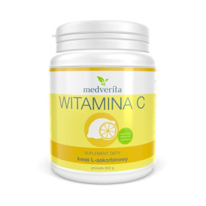 Medverita Witamina C kwas L-askorbinowy 900 g