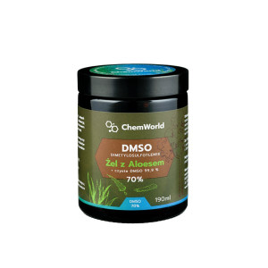 ChemWorld DMSO 70% Żel z Aloesem 190 ml