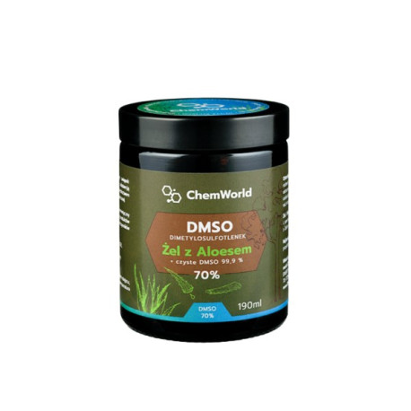 ChemWorld DMSO 70% Żel z Aloesem 190 ml