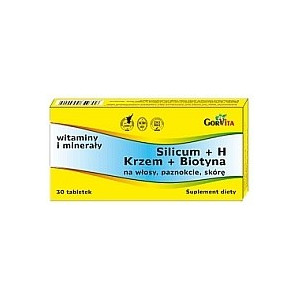 Gorvita Silicum H Krzem Biotyna 30 Tabl.