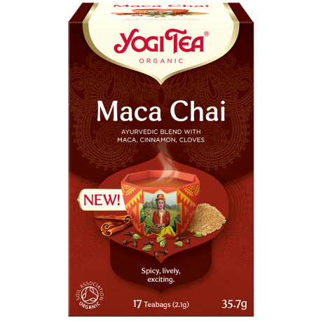 Herbata Yogi Tea Maca Chai (17x2,1g)