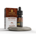 Przebadany Olejek CBD Brain Fuel z dodatkiem Rhodiola, Cordyceps, Lion's Mane, Curcuma