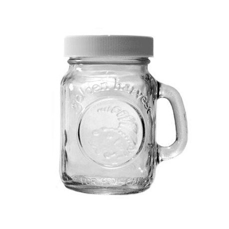 Słoik z rączką solniczka/pieprzniczka 4 oz (118 ml)
