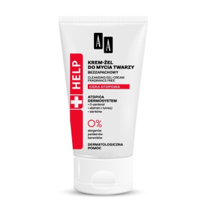 AA HELP Cera Atopowa Krem-żel do mycia twarzy  125ml