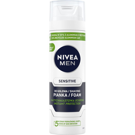NIVEA FOR MEN Pianka do golenia ŁAGODZĄCA  200ml