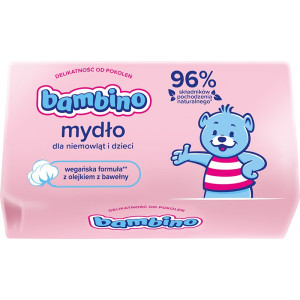 BAMBINO Mydło w Kostce dla Dzieci i Niemowląt  90 g
